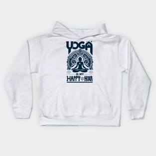 Yoga Mom Kids Hoodie